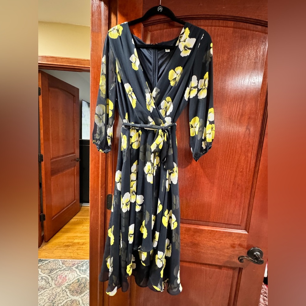 Tommy Hilfiger Navy Blue Trapese Dress